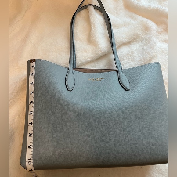NWT 3 Piece Kate Spade ♠️ Gorgeous Open Style Light Blue Bag - Picture 9 of 9
